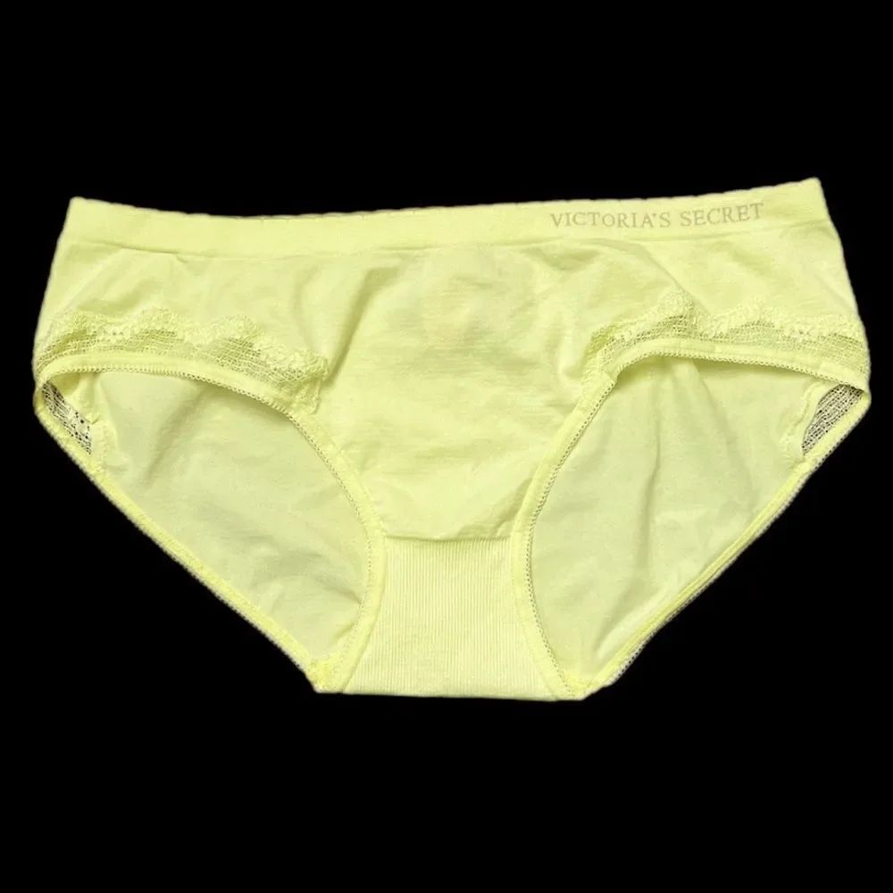 Victorias Secret Seamless Supersoft Smooth Hiphugger Hipster thick Panty Yellow